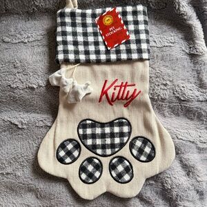 Kitty Paw Pet Stocking